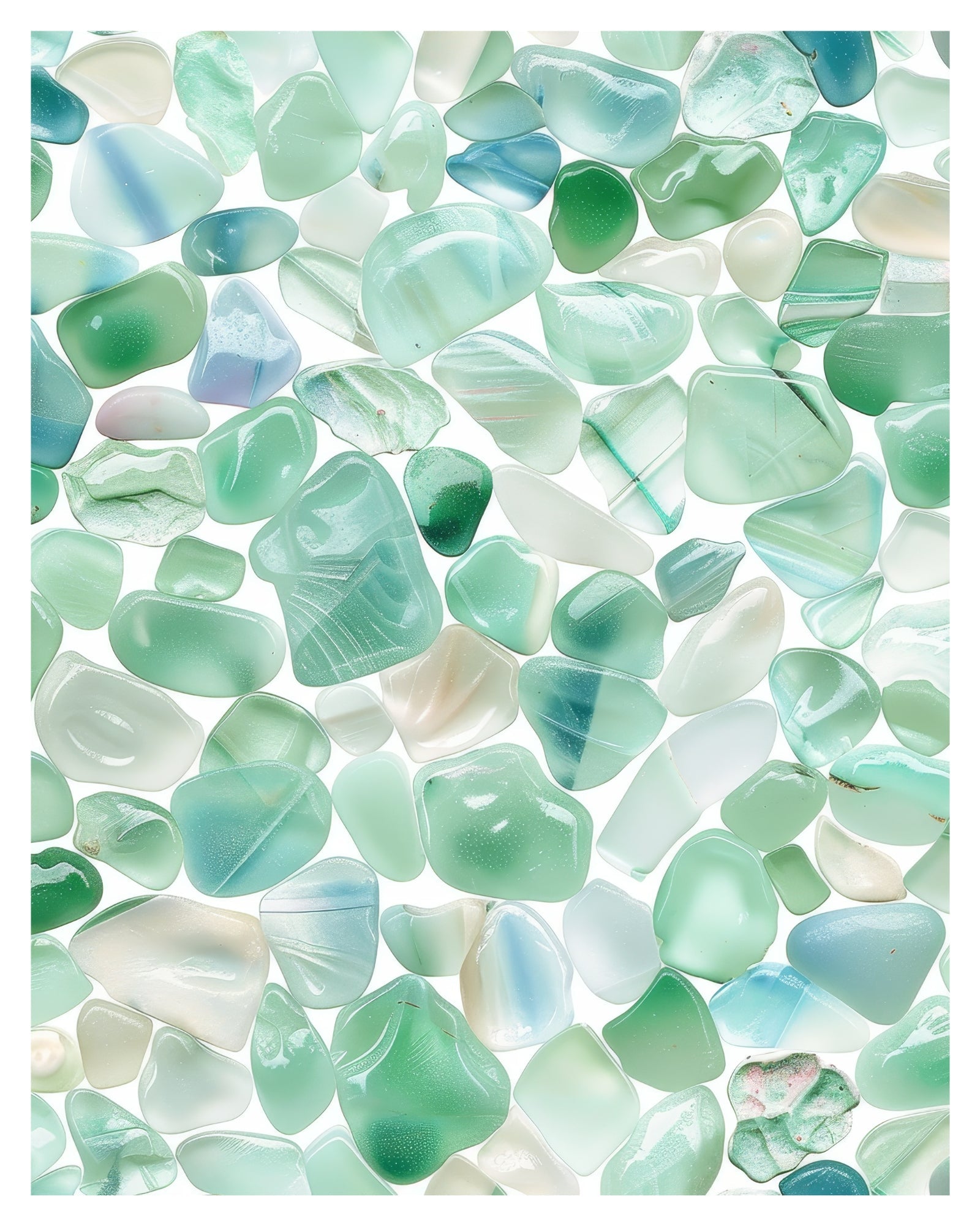 Seaglass 8x10 art print - Latitudes Designs