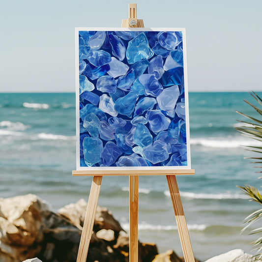 Seaglass 8x10 art print - Latitudes Designs