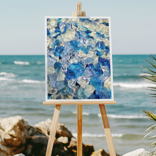 Seaglass 8x10 art print - Latitudes Designs