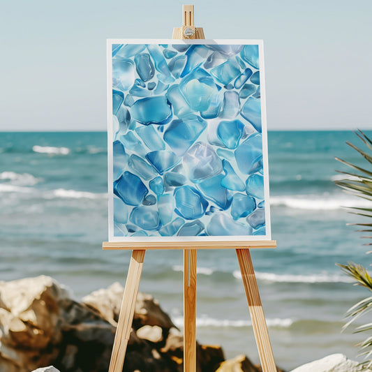 Seaglass 8x10 art print - Latitudes Designs