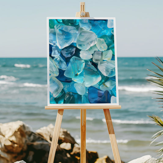 Seaglass 8x10 art print - Latitudes Designs